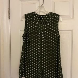 Banana republic green tank.